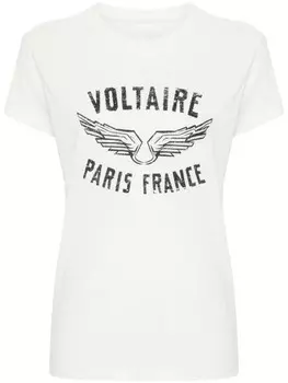 Zadig&Voltaire футболка Walk Peace & Love, белый