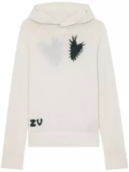 Zadig&Voltaire худи Moony, нейтральный цвет