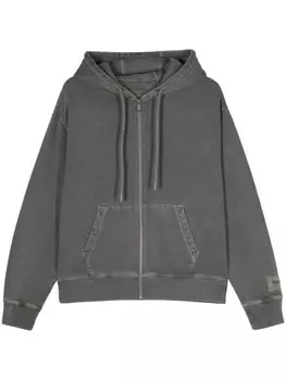 Zadig&Voltaire худи Sacha на молнии, серый