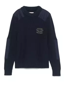 Zadig & Voltaire Kids свитер с логотипом