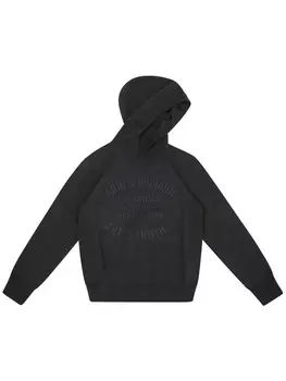 Zadig & Voltaire Kids толстовка с логотипом, серый