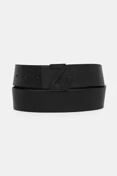 ZADIG&VOLTAIRE кожаный ремень, черный