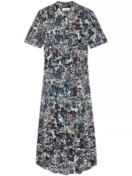 Zadig&Voltaire платье макси Rimaz, синий