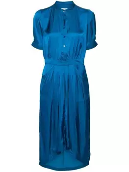 Zadig&Voltaire платье с короткими рукавами, синий