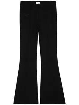 Zadig&Voltaire расклешенные брюки Prevy, черный