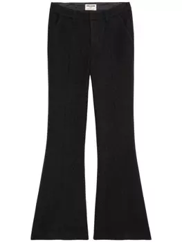 Zadig&Voltaire расклешенные брюки Prevy, черный