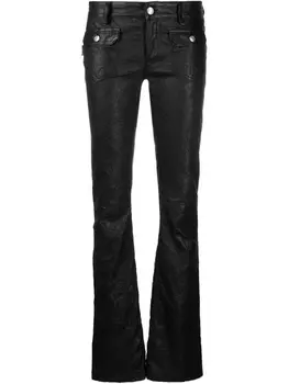 Zadig&Voltaire расклешенные джинсы, черный