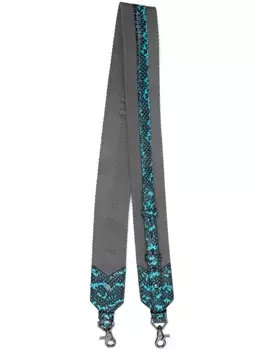 Zadig&Voltaire регулируемый ремень на плечо, синий