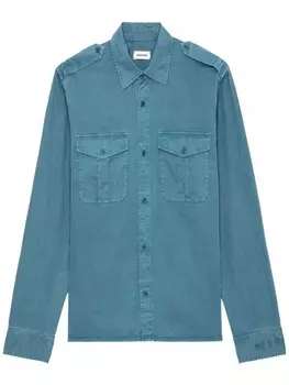 Zadig&Voltaire рубашка Таскала, синий