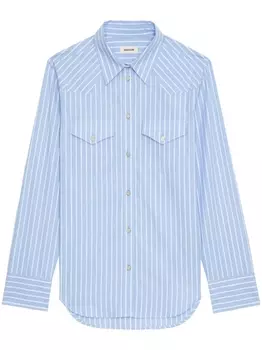 Zadig&Voltaire рубашка Thelma, синий