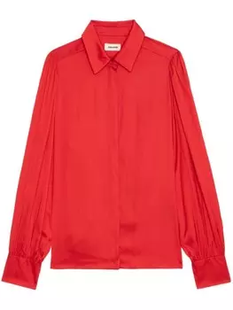 Zadig&Voltaire рубашка Trenta, красный
