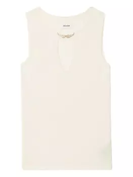 Zadig&Voltaire Саяни топ, белый