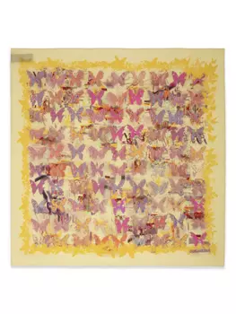 Zadig&Voltaire шарф Blondie, желтый