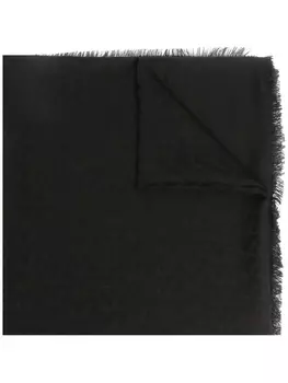 Zadig&Voltaire шарф Glenn с логотипом, черный