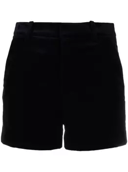 Zadig&Voltaire шорты Pink Velvet строгого кроя, синий