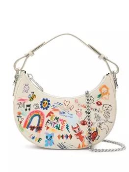 Zadig&Voltaire сумка на плечо Moonrock, нейтральный цвет