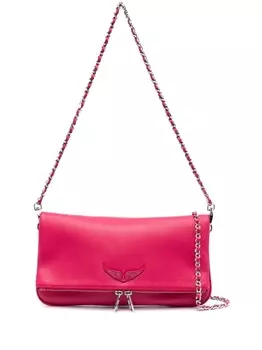 Zadig&Voltaire сумка на плечо с логотипом, розовый