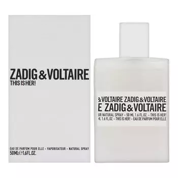 Zadig & Voltaire, This Is Her, парфюмированная вода, 50 мл