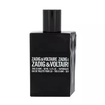 Zadig & Voltaire, This Is Him, туалетная вода, 50 мл