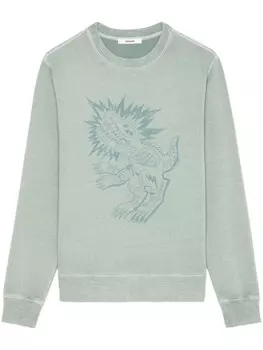 Zadig&Voltaire толстовка Simba, серый