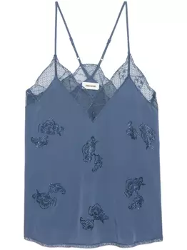 Zadig&Voltaire топ Christy, синий