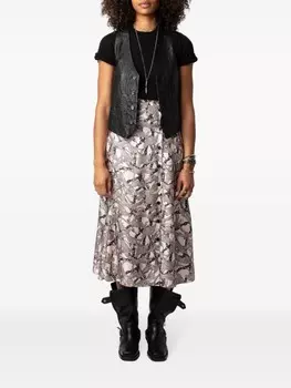 Zadig&Voltaire юбка июня, нейтральный цвет