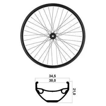 Заднее колесо Mvtek 27.5 Tubeless MTB, серебряный