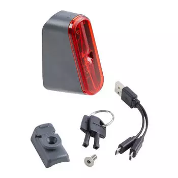 Задний Фонарь Велосипеда Elops City Speed с подсветкой, темно - серый
