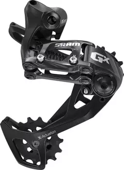 Задний переключатель GX 2 x 11 скоростей SRAM, черный