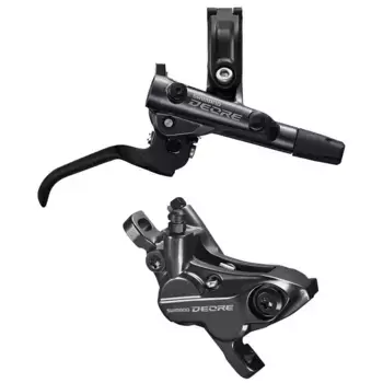Задний тормоз Shimano BL-M6100+BR-M6120, черный