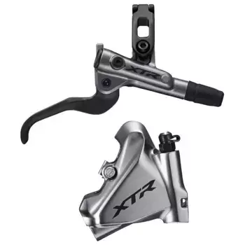 Задний тормоз Shimano BL-M9100+BR-M9110, серый