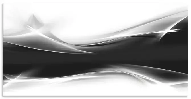 Задняя стенка для кухни Artland "Creative Element", (1 шт.), алюминиевый брызговик с клейкой лентой, легко устанавливается 80х65 см, черный