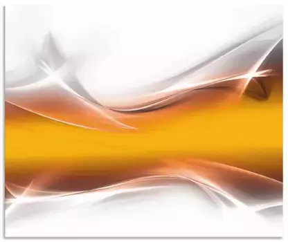 Задняя стенка для кухни Artland "Creative Element", (1 шт.), алюминиевый брызговик с клейкой лентой, легко устанавливается 60х50 см, цвет goldfarben