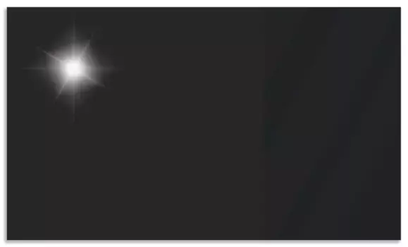 Задняя стенка для кухни Artland "Uni черный глянцевый", (1 шт.), алюминиевый брызговик с клейкой лентой, легко устанавливается 170х60 см, черный