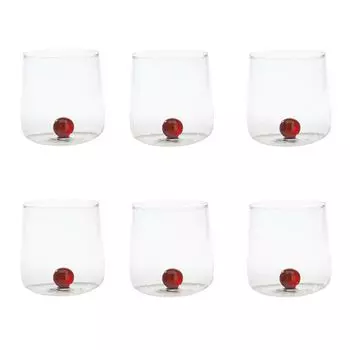 ZAFFERANO Bilia 6 стаканов янтарный