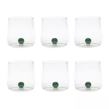 ZAFFERANO Bilia 6 стаканов зеленый