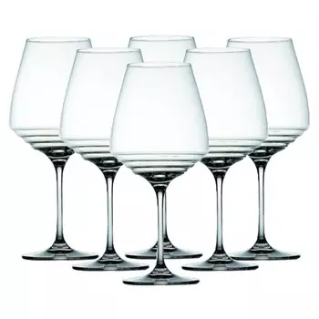 ZAFFERANO Nuove Esperienze Набор из 6 бокалов для вина Barolo, прозрачный
