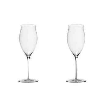 ZAFFERANO Ультралегкий набор из 2 фужеров для шампанского