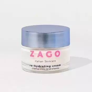 ZAGO Milano Moisturizing Face Cream Восстанавливающий крем с гиалуроновой кислотой Итальянский уход за кожей