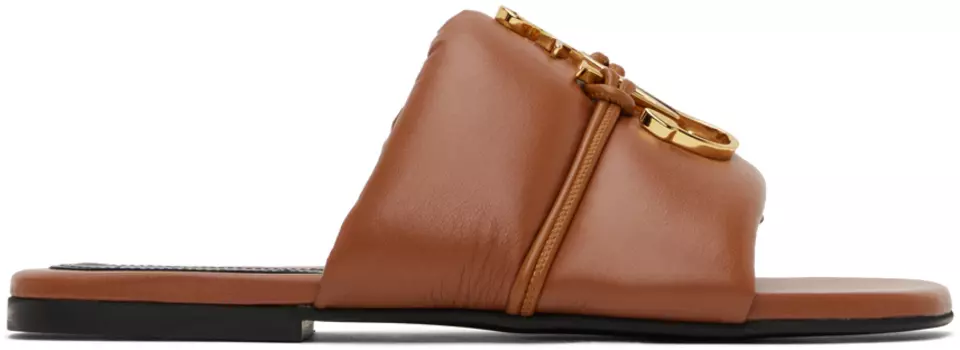 Загорелые шлепанцы Anchor JW Anderson