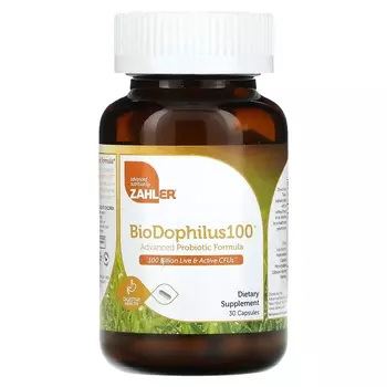 Zahler BioDophilus100, КОЕ, 30 капсул