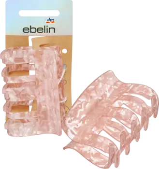 Заколка для волос розовая 1 шт. ebelin