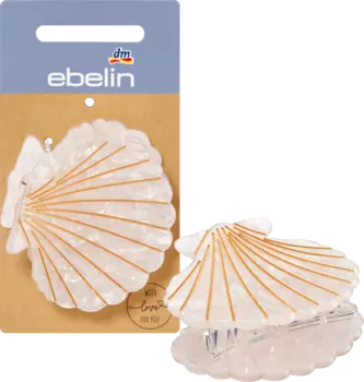 Заколка для волос в форме ракушки 1 шт. ebelin