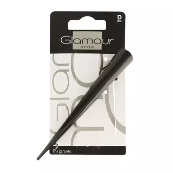 Заколка Glamour Черная 1 шт