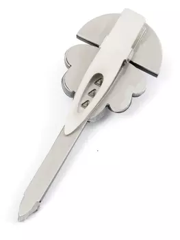 Заколка, украшенная стразами Maison Margiela, черный