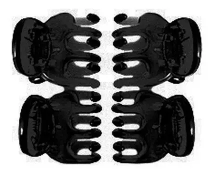 Заколки для волос Donegal, черные мини, 4 шт. 9930