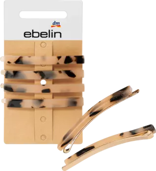 Заколки для волос коричневые 4 шт. ebelin