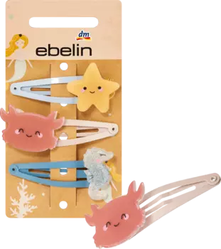 Заколки для волос морские существа 3 шт. ebelin