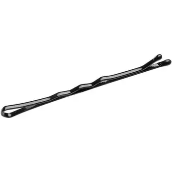 Заколки для волос Sabrina с заостренными кончиками, черные, 48 мм Eurostil