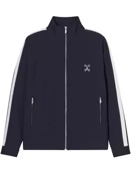 Закрытая куртка с вышитым логотипом Closed, синий